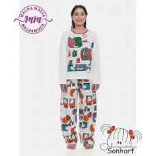 PIJAMA  FEM FLANELADO